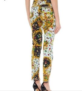 Versace limited edition tribute print butterfly jeans size 26